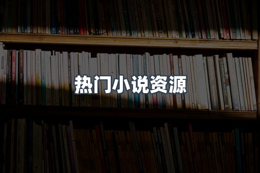 热门小说资源